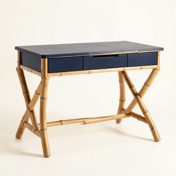 Maple Bluff Writing Desk - Navy (synthetic illustration; no displayed measurements)