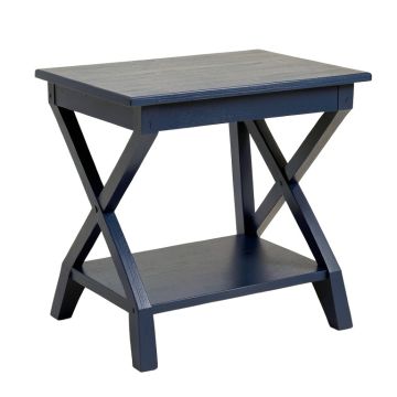 Linden Dell Side Table - Navy
