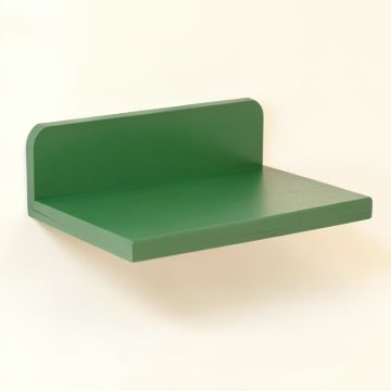 Alder Edge Wall-Mounted Cat Perch - Green (synthetic illustration; no displayed measurements)