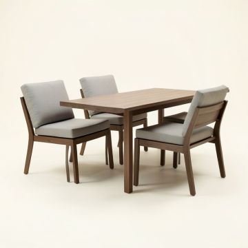 Ellamaria Square 2 - Person 19 '' Long Bistro Set With Cushions (synthetic illustration; no displayed measurements)