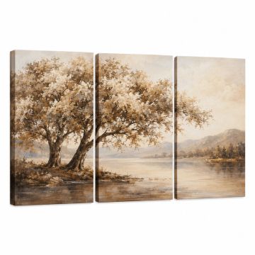 Growing Old - 3 Piece Wrapped Canvas Print