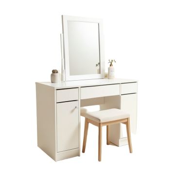 Gab Vanity Set With Stool And Mirror