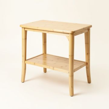 Summit Bluff Side Table - Beige (synthetic illustration; no displayed measurements)