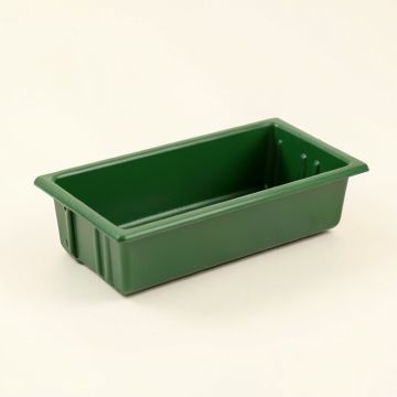 Ridge Crossing Empty Railing Planter With Integral Brackets - Green (synthetic illustration; no displayed measurements)