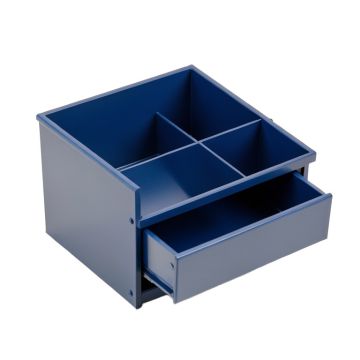 Brook Bluff Empty Coffee-Station Organizer - Blue
