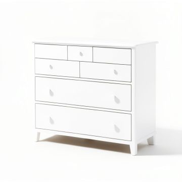 Hostetler Storage 7 Drawer Dresser (synthetic illustration; no displayed measurements)