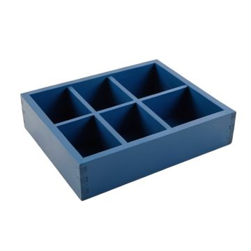 Cliff Branch Empty Pantry Drawer Organizer Insert - Blue