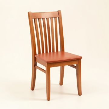 Linden Bend Dining Chair - Terracotta (synthetic illustration; no displayed measurements)