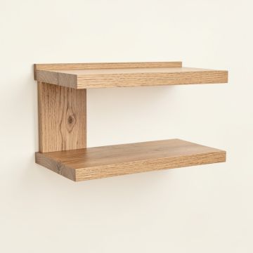 Sconce 2 Wall Shelf Set (synthetic illustration; no displayed measurements)