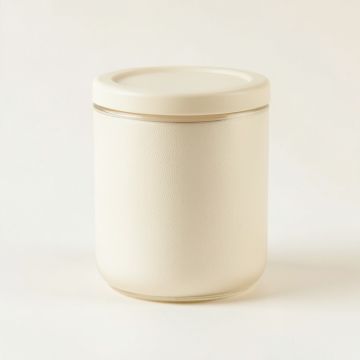 Maple Bridge Storage Canister With Lid - Cream (synthetic illustration; no displayed measurements)