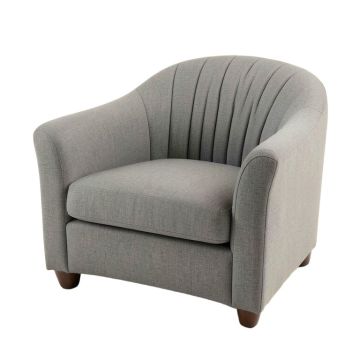 Heath Bend Upholstered Armchair - Gray