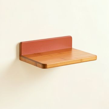 Laurel Falls Wall-Mounted Cat Perch - Terracotta (synthetic illustration; no displayed measurements)