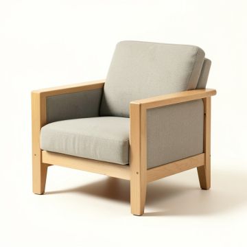 Baze 25 '' Wide Polyester Armchair (synthetic illustration; no displayed measurements)