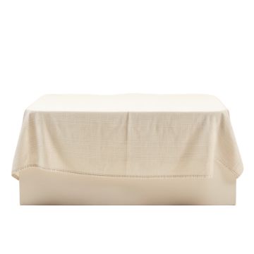 Linden Dell Flat Bed Sheet - Ivory