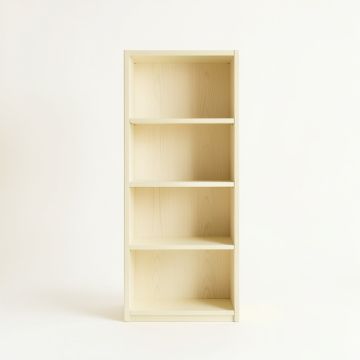 Linden Bend Narrow Cubby Tower - Ivory (synthetic illustration; no displayed measurements)