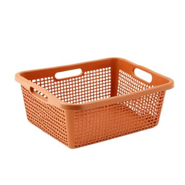 Flint Bend Empty Storage Basket - Terracotta
