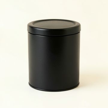 Alder Crossing Storage Canister With Lid - Black (synthetic illustration; no displayed measurements)