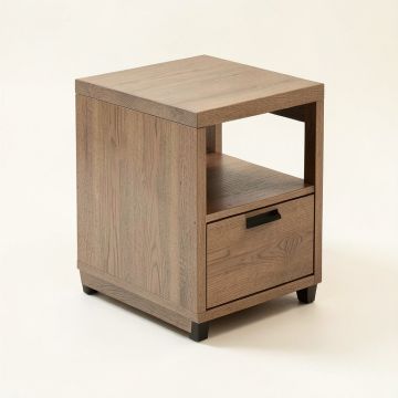 Grantsboro End Table With Storage (synthetic illustration; no displayed measurements)