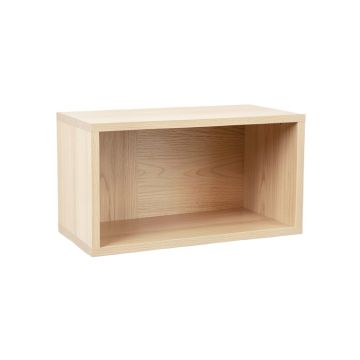 Oak Bridge Wall-Mounted Shelf - Beige