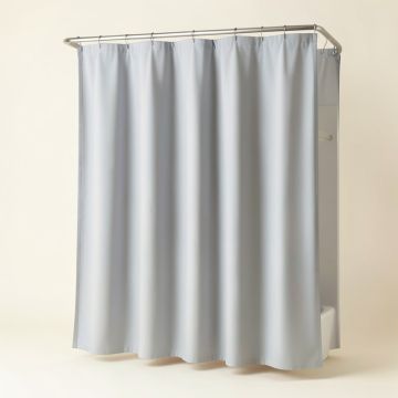 Wrigley Vinyl Single Shower Curtain (synthetic illustration; no displayed measurements)