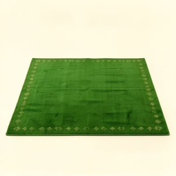 Elm Crest Rectangular Area Rug - Green (synthetic illustration; no displayed measurements)
