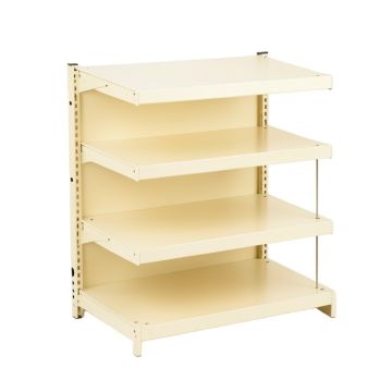 Wren Bluff Desktop Shelving Unit - Cream
