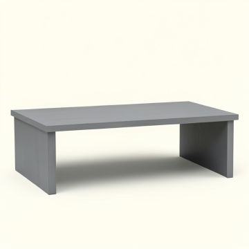 Rowan Falls Desktop Monitor Riser - Gray (synthetic illustration; no displayed measurements)