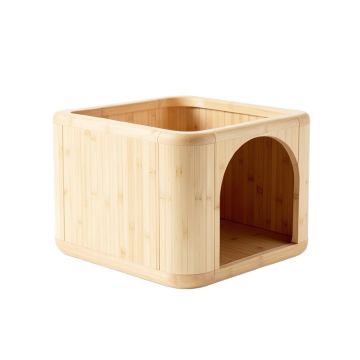 Wren Edge Empty Furniture-Style Litter Enclosure - Ivory