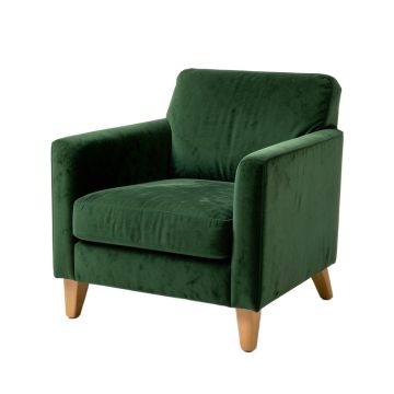 25.625 '' Wide Velvet Armchair
