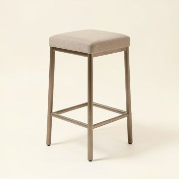 Chambliss 30 '' Modern Bar Height Upholstered Stool (synthetic illustration; no displayed measurements)