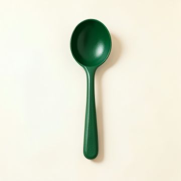 Stone Branch Cooking Spoon - Green (synthetic illustration; no displayed measurements)