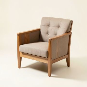Mousseau 29.6 '' W Tufted Armchair (synthetic illustration; no displayed measurements)