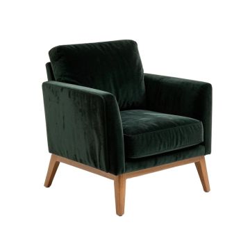 Eldermain 24.75 '' Wide Velvet Armchair