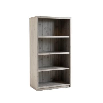 Ash Dell Freestanding Bookcase - Gray