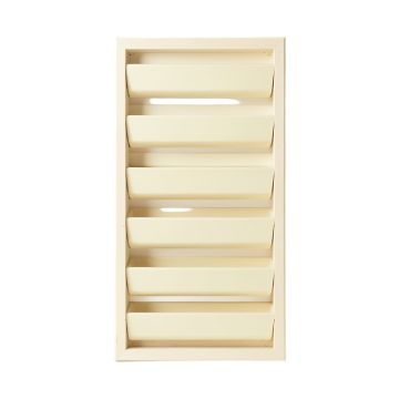 Willow Brook Empty Vertical Garden Frame - Cream