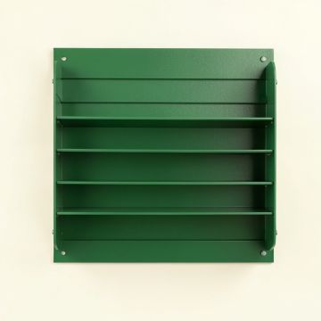 Hazel Edge Empty Wall-Mounted Tool Organizer Panel - Green (synthetic illustration; no displayed measurements)