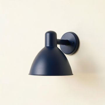 Pine Bridge Wall Sconce Mounted On A Plain Wall - Navy (synthetic illustration; no displayed measurements)