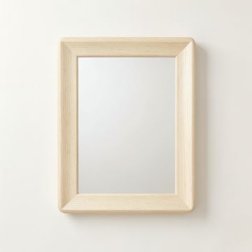 Juniper Bend Framed Wall Mirror - Ivory (synthetic illustration; no displayed measurements)