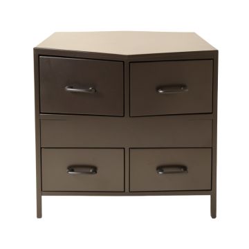 Clayera 4 Drawer Nightstand