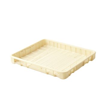 Briar Fold Empty Under-Desk Cable Tray - Ivory