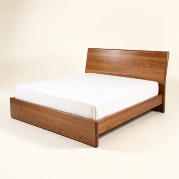 Fredericks Solid Wood Platform Bed (synthetic illustration; no displayed measurements)