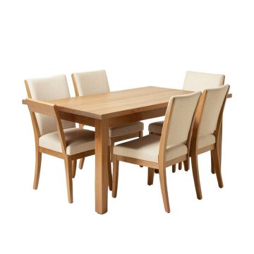 Holmesville Butterfly Leaf Solid Wood Dining Set
