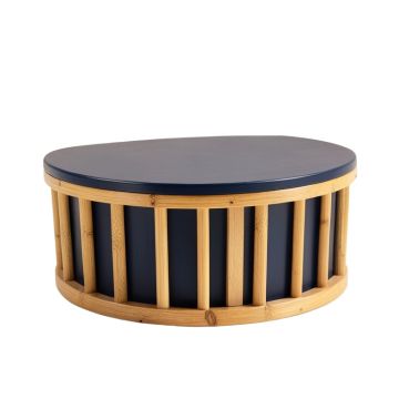 Aspen Dale Shoe Storage Bench - Navy (synthetic illustration; no displayed measurements)