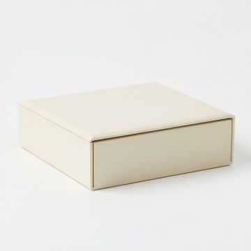 Wren Crossing Desktop Monitor Riser - Ivory (synthetic illustration; no displayed measurements)