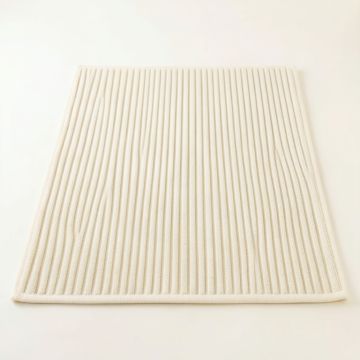 Bay Falls Bath Mat - Ivory (synthetic illustration; no displayed measurements)