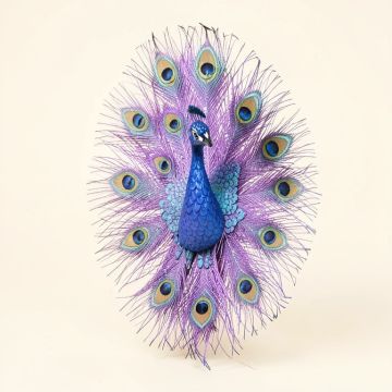 Arquilla Metal Peacock Wall Accent (synthetic illustration; no displayed measurements)