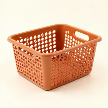 Rowan Brook Empty Storage Basket - Terracotta (synthetic illustration; no displayed measurements)