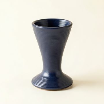 Ridge Brook Empty Candle Holder - Navy (synthetic illustration; no displayed measurements)
