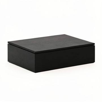 Fern Brook Desktop Monitor Riser - Black (synthetic illustration; no displayed measurements)