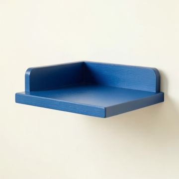 Birch Bluff Wall-Mounted Cat Perch - Blue (synthetic illustration; no displayed measurements)